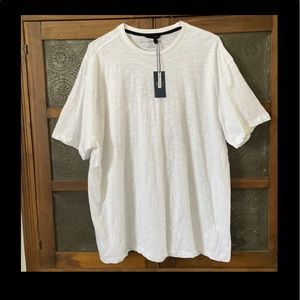 Men’s PD & C (Paper Denim & Cloth) White Tee Shirt Sz XXL- NEW